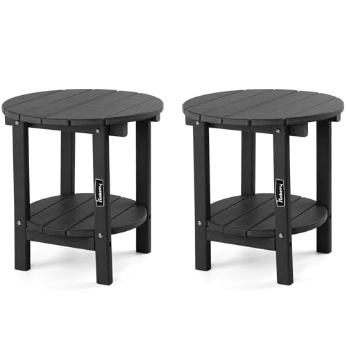 Outdoor Adirondack Side Table Set of 2