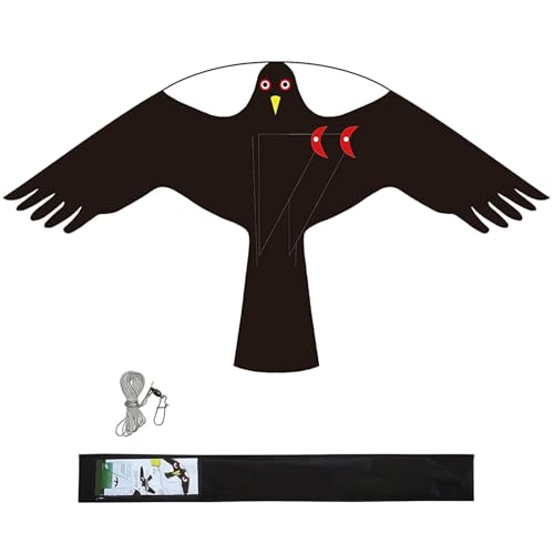 Bird Scarer Kite Without Pole Bird Hawk Flying Kite