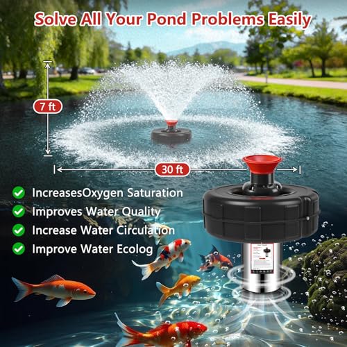 Pond Fountain Aerator