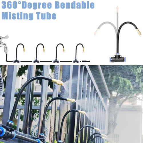 49.21Ft Drip Irrigation Kit System