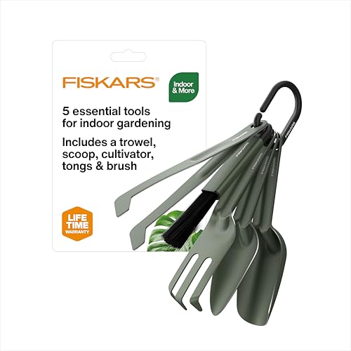 5 Piece House Plant Cultivating Tool Set for Indoor Gardening (5 Count)