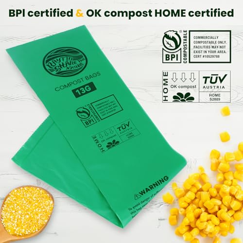 Trash bags 13+ gallon tall kitchen (50 Count)