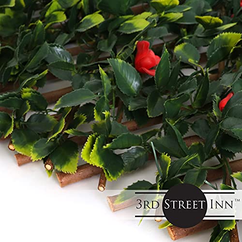 Leaf Trellis (Red Rose Rattan)