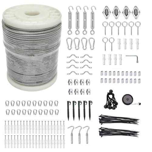 1 8" Wire Cable Rope Kit (200 Foot)