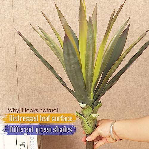 2pcs Artificial Agave Plants (2 Count)