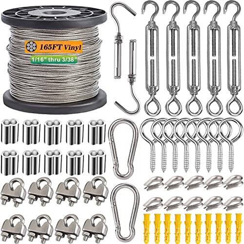 1 16" Wire Rope Kit (3.2808 Foot)
