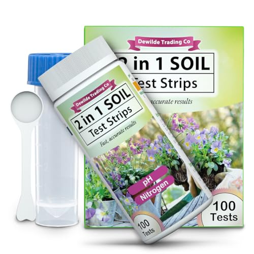 PH and Nitrogen Soil Test Kit with Test Tube