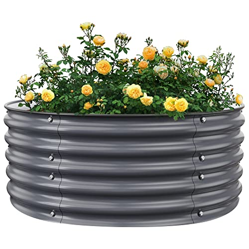 Round Raised Garden Beds