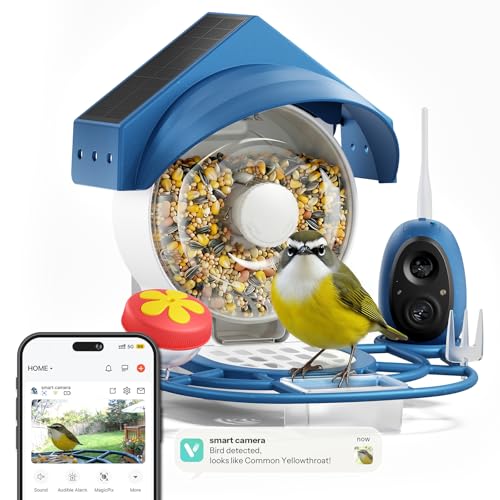 Smart Bird Feeder with Camera (52.96 Ounce)