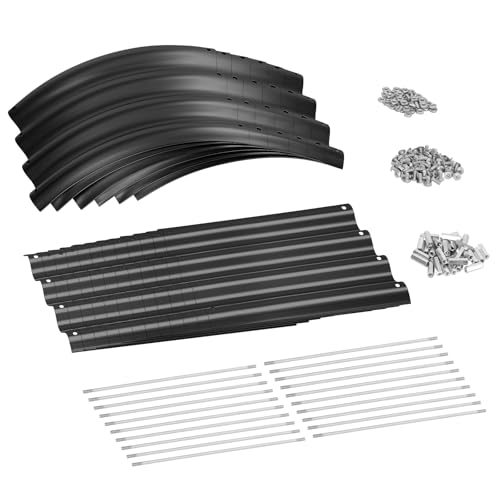 8×2×1ft Galvanized Raised Garden Bed Kit