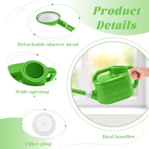 1 Gallon Watering Can (Light Green / 1 Gallon)