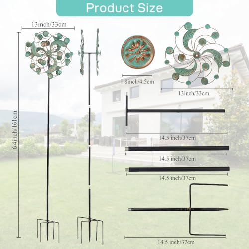 Wind Spinner Kinetic Wind Spinners Outdoor Metal