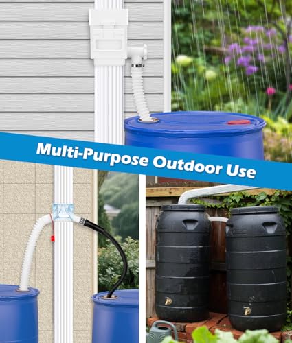 Rain Barrel Hose Connector 2 Pack (2Pack)