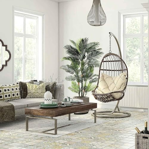 6ft Artificial Golden Cane Palm Tree for Home Decor (Palm Tree (6ft) / 6ft)