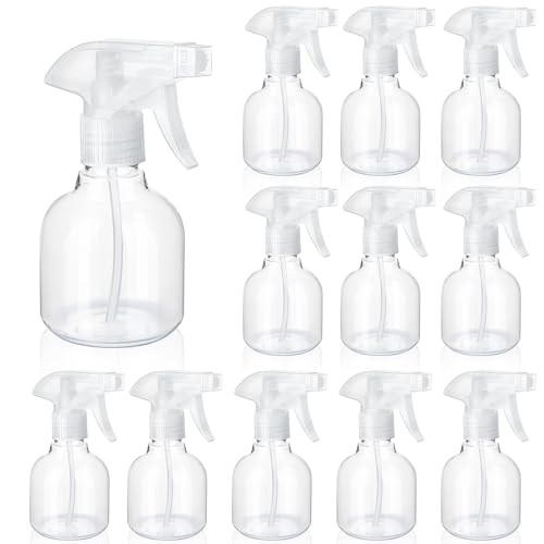 24 Pack 8 oz Plastic Small Spray Bottles with Trigger Sprayer