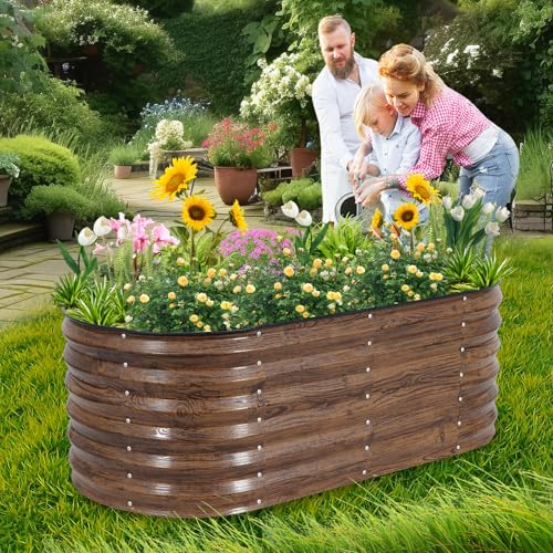Galvanized Raised Garden Bed Outdoor