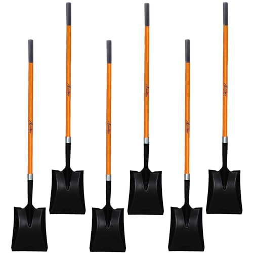 Ashman Heavy Duty Transfer Shovel (Transfer Shovel Long Handle / 6 Pack)