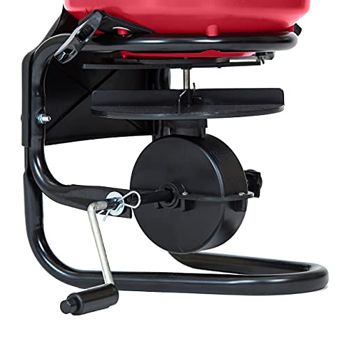 3100 40 LB Professional Chest Mount Hand Crank Broadcast Spreader Including Even Spread Technology