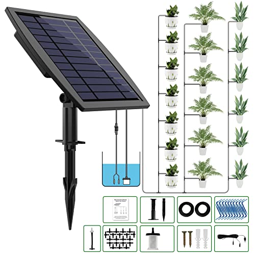 Solar Automatic Drip Irrigation Kit System (20 Count)