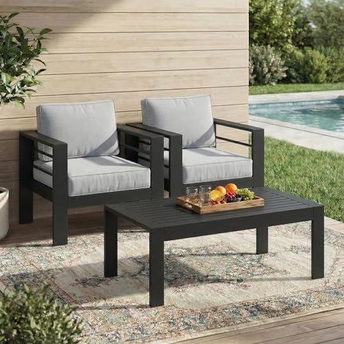 Aluminum Patio Furniture Set for All Weather