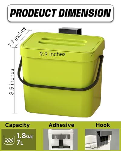 Countertop Compost Bin Kitchen