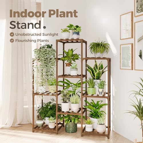 Plant Stand Indoor Plants Shelf Outdoor Wood Plant Rack