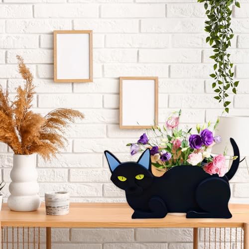 Black Cat Planter Pots