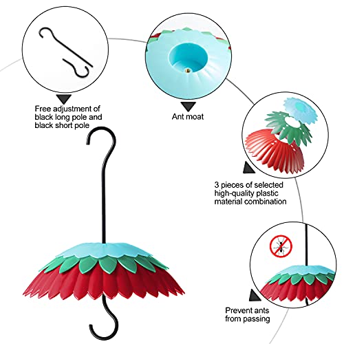 8" Hummingbird Feeder Dome Baffle with Ant Moat
