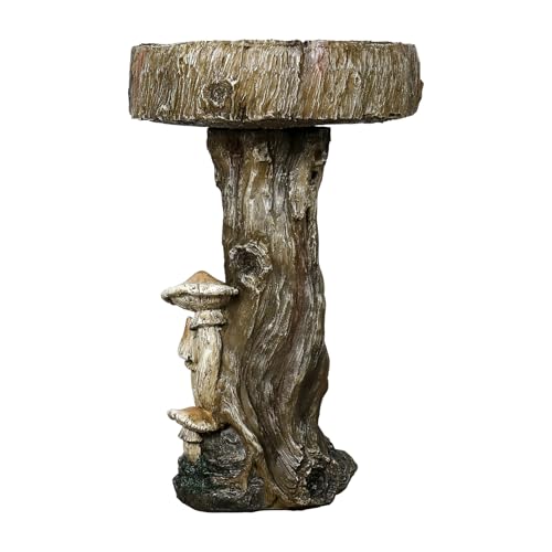 Bird Baths for Outdoor (24.8 inch H)