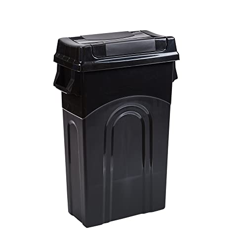 Highboy Waste Container with Swing Lid