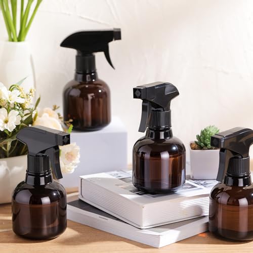 24 Pack 8 oz Plastic Small Spray Bottles with Trigger Sprayer