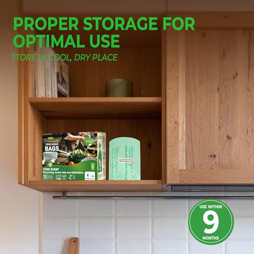 Compostable Trash Bags (80 Count)