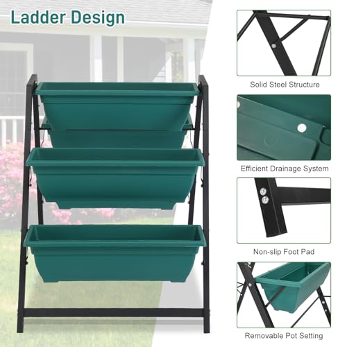 Green Raised Garden Planter Bed (5 Count)