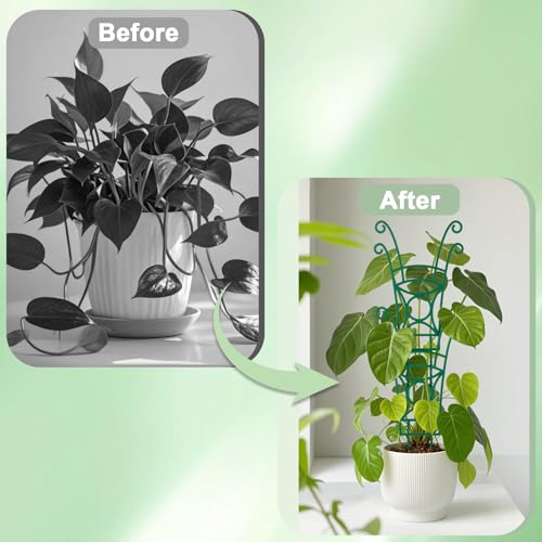 12 Pack Stackable Plant Trellis for Potted Plants