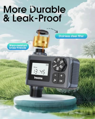 2 Packs Water Timer for Outdoor Garden Hose