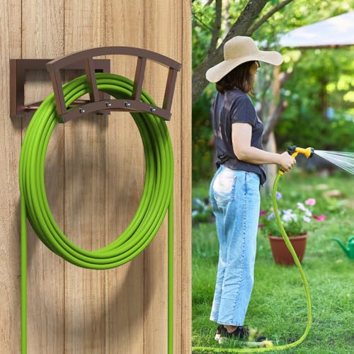 2 Pack Garden Hose Holder Wall Mounted (2 Count)