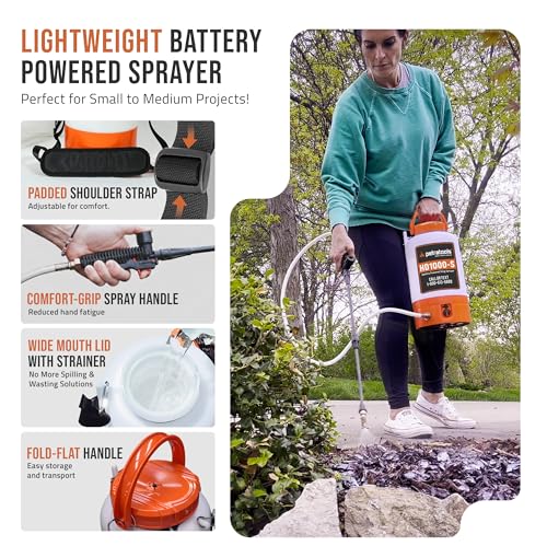 Tools Battery Powered Sprayer with 8 Nozzles