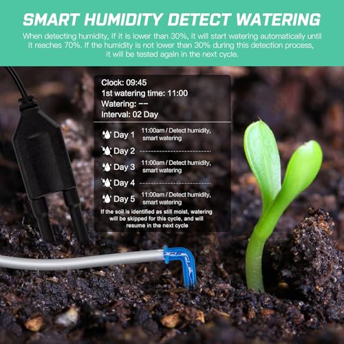 Automatic Plant Waterer Self Watering System Indoor for 15 Potted Plants Pack of 2 (30 Pots)
