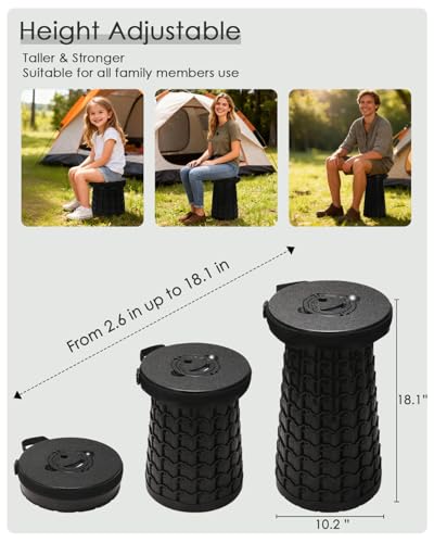 18 in Collapsible Stool