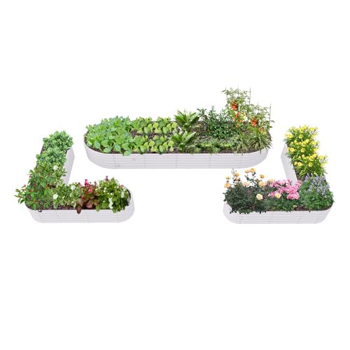 Anleolife 3 Bed Oval & Heart (3 Count)