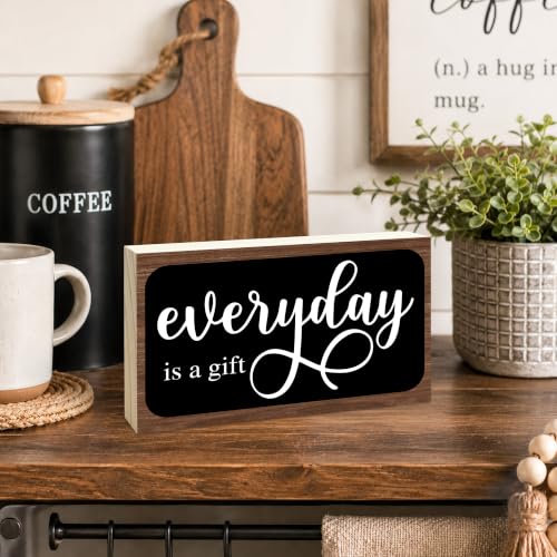 3x5 Inspirational Wooden Block Sign (Gift-4)