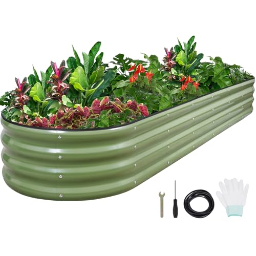 Galvanized Raised Garden Bed Outdoor