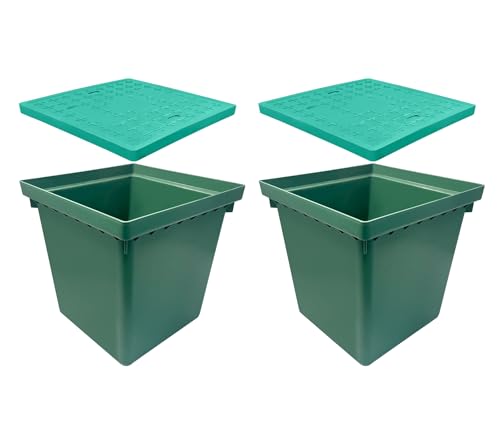 2 Sets 20x20x20in Underground Splice Box W (2 Count)