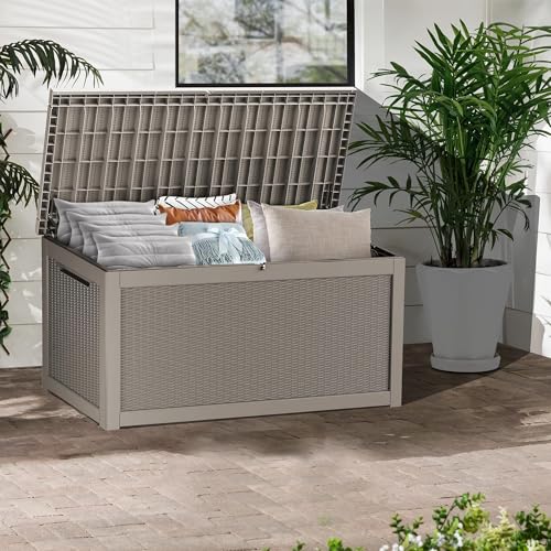 Outdoor Storage Box (Grey / 320 Gallon)