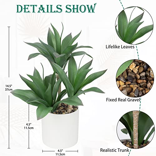 Large Artificial Agave Plants Fake Three