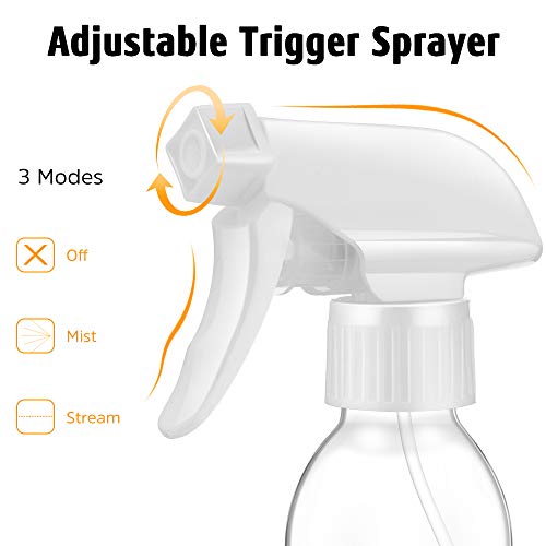 Small Glass Spray Bottle 4 OZ