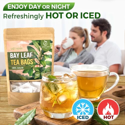 Premium Bay Leaf Tea Bags (50 Count)