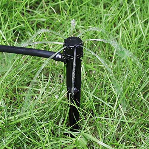 60pcs Drip Irrigation Emitters Irrigation Drippers Adjustbale Drip Emitters (60 Count)