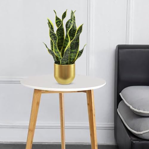 Artificial Snake Plant Potted Faux Sansevieria Trifasciata Plants