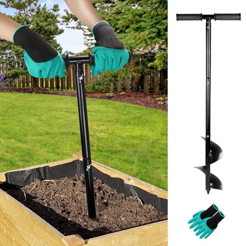 Compost Aerator Tool Turner and Mixing Tool for Outdoor Compost Tumbler Bins Bags